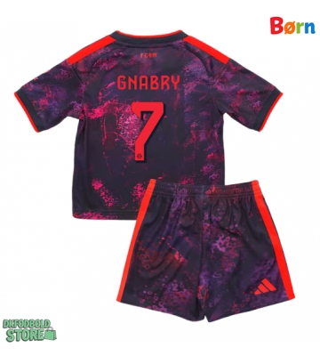 Bayern Munich Serge Gnabry #7 Replika Babytøj Tredje sæt Børn 2026-27 Kortærmet (+ Korte bukser)